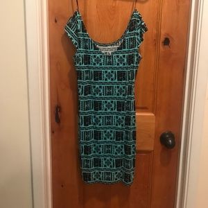 Forever 21 Teal Mini Dress Sz S